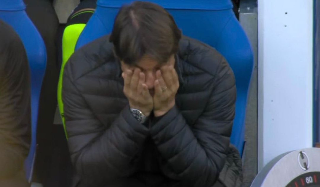 Antonio Conte in tears on bench as emotional tributes paid to Tottenham fitness coach - Mirror Online