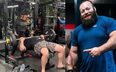 Powerlifter Daniel Ryjov Unofficially Becomes The First Person To Bench Press 225-lb For 100 Reps – Fitness Volt